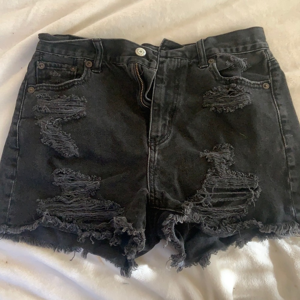 American Eagle Black Shorts